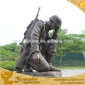 Bronze Life Size Soldier Sculpture BFSN-D094A